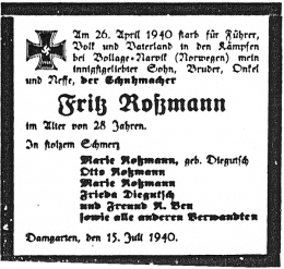Rossmann Fritz